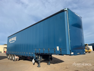 2018 Barker 13.2 m Tri/A Step Deck Przyczepa burtowa