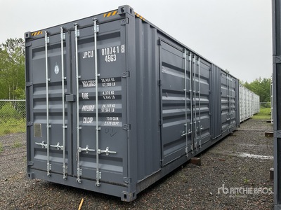 2026 40 ft High Cube Multi-Door Storage Container