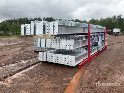 2026 BLUESEA L100FT x W50 FTx H18FT 50 ft x 100 ft x 18 ft Steel Frame Only Storage Building (Unused)