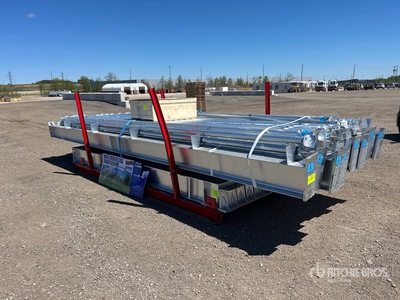 2026 BLUESEA L100FT x W50 FTx H18FT 50 ft x 100 ft Steel Frame Only Bâtiment de stockage (Unused)