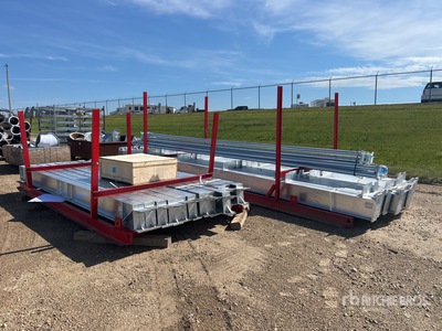 2026 BLUESEA L100FT x W50 FTx H18FT Steel Frame Only Storage Building (Unused)