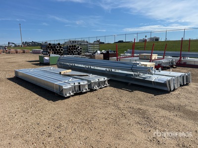 2026 BLUESEA L100FT x W50 FTx H18FT Steel Frame Only Storage Building (Unused)