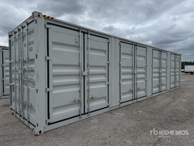 2026 40 ft High Cube Multi-Door Storage Container