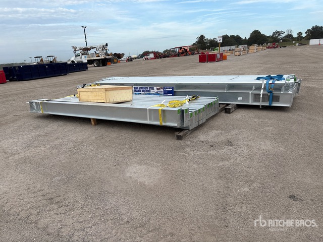 2026 BLUESEA 100 ft x 50 ft Steel Frame Storage Building (Unused)