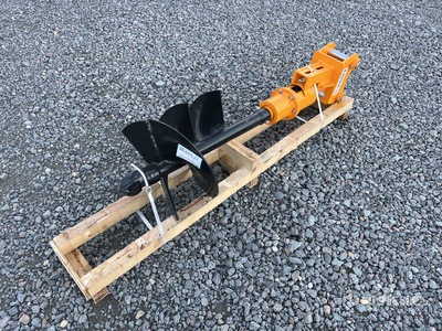 2026 GIYI CAT303 Excavator Augers ملحقات معدة الحمل الصغيرة المجنزرة المتنوعة (Unused)