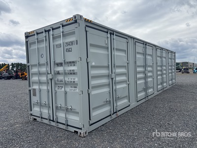 2026 40 Ft One-Way High Cube Lagercontainer (Unused)