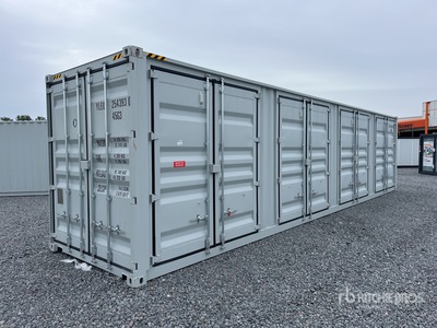 2026 40 ft Multi-Door 40 Ft One-Way High Cube Storage Container (Unused)