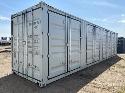 2026 40 ft High Cube Multi-Door Storage Container