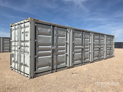 2026 40 ft Standard Multi-Door Contenedor de almacenamiento (Unused)