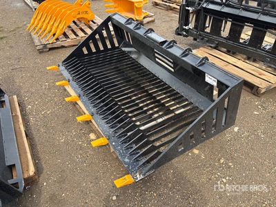 2026 GIYI GY-RB66 66 in Rock Skid Steer Bucket (Unused)