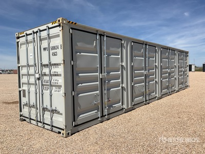 2026 40 ft Standard Multi-Door Contenedor de almacenamiento (Unused)