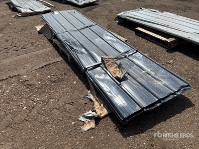 Quantity of 2026 SKLP SKH50 Steel Siding 37 in x 144 in (Unused)