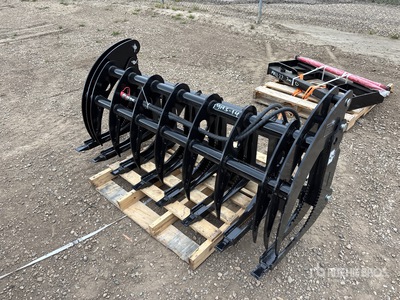 2026 GIYI GY-CLG72 72 in Skeleton Skid Steer Grapple (Unused)