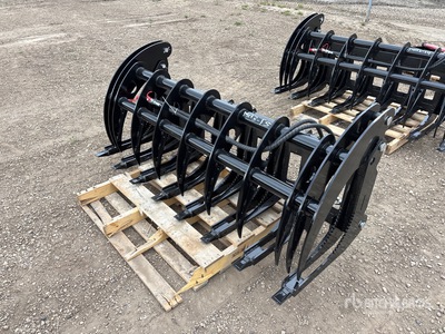 2026 GIYI GY-CLG72 72 in Skeleton Skid Steer Grapple (Unused)