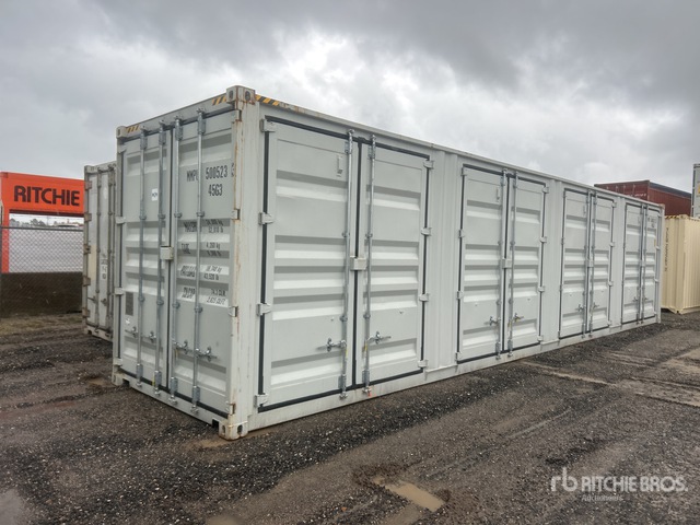2026 40 ft High Cube Multi-Door Storage Container