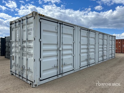 2026 40 ft High Cube Multi-Door 40 Ft One-Way High Cube Contenedor de almacenamiento