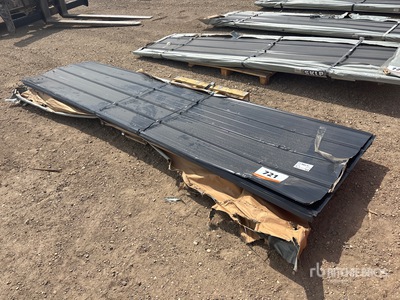Quantity of (50) 2026 SKLP SKH50 12 Ft x 3 Ft Corrugated Tin Siding