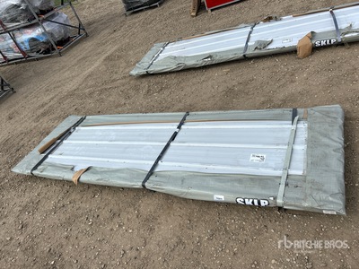 Quantity of (50) 2026 SKLP SK-XH50 10 Ft x 3 Ft Corrugated Tin Siding (Unused)