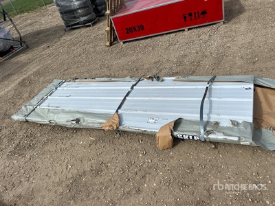 Quantity of (50) 2026 SKLP SK-XH50 10 Ft x 3 Ft Corrugated Tin Siding (Unused)