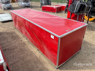 2026 SKLP SK-S5025 50 ft x 25 ft Large Scale Storage Shed (Unused)