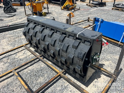 2026 GIYI GY-CW70 59 in Padfoot Skid Steer Vibratory Roller (Unused)