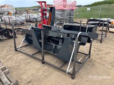 2026 GIYI GY-FLS72 Skid Steer Feeding Log Splitter Varios implementos minicargadora (Unused)