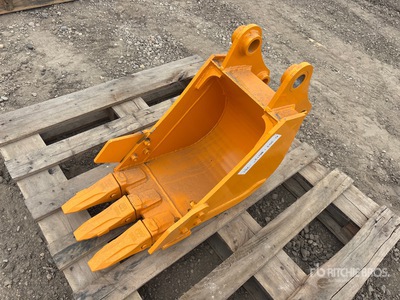 2026 GIYI GY-BK 12 in Digging Mini Excavator Bucket - Fits Cat 303 (Unused)