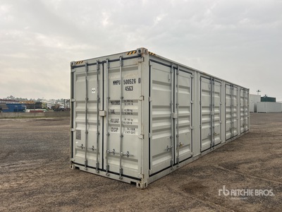 2026 40 ft High Cube Multi-Door Contenedor de almacenamiento