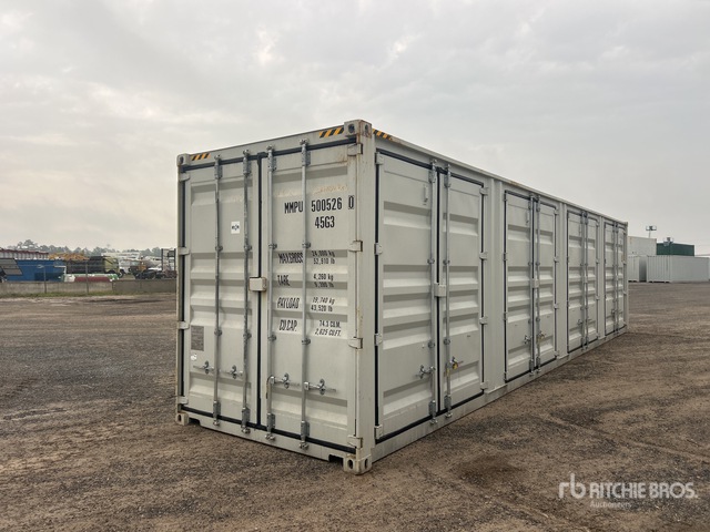 2026 40 ft High Cube Multi-Door Storage Container