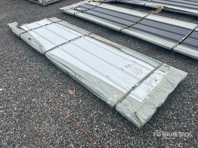 Quantity of (50) 2026 SKLP SK-XH50 3 ft x 10 ft Galvalume Steel Sheets (Unused)