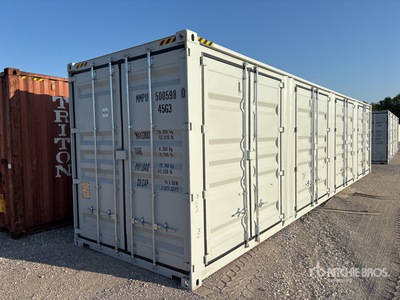 2026 40 ft High Cube Multi-Door Storage Container