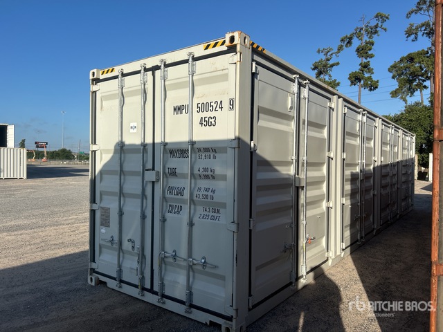 2026 40 ft High Cube Multi-Door Storage Container