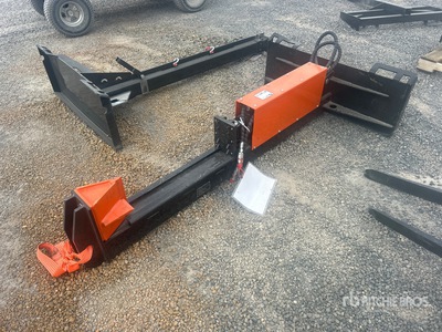 2026 GIYI GY-HLS82 Skid Steer Log Splitter (Unused)