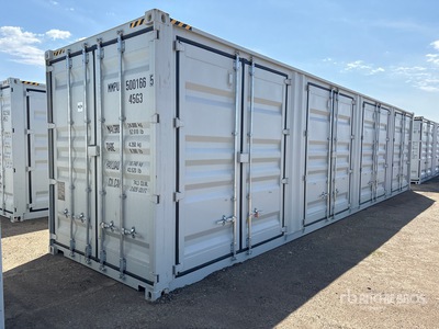 2026 40 ft High Cube Multi-Door Storage Container