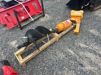 2026 GIYI Tarière pour pelleteuse - Fits Cat 303 (Unused)