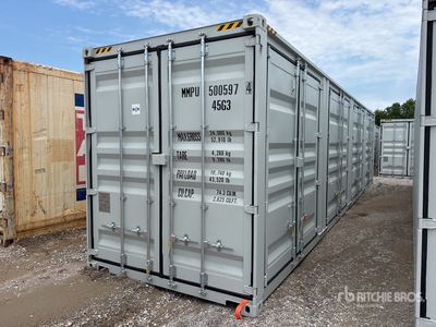 2026 40 ft High Cube Multi-Door Storage Container