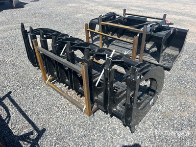 2026 GIYI GY-CLG72 72 in Skid Steer Root Rake (Unused)