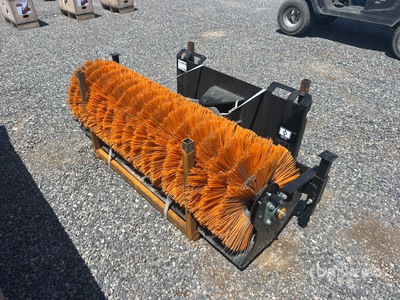 2026 GIYI GY-SE61 61 in Skid Steer Broom (Unused)
