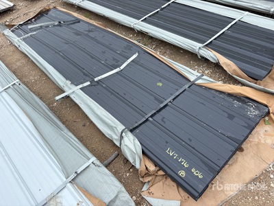 Quantity of (50) 2026 SKLP SKH50 12ft Galvalume Panels (Unused)