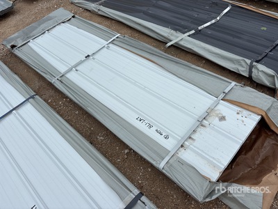 Quantity of (50) 2026 SKLP SK-XH50 10ft Galvalume Panels (Unused)
