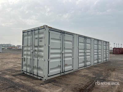 2026 40 ft High Cube Multi-Door Contenedor de almacenamiento