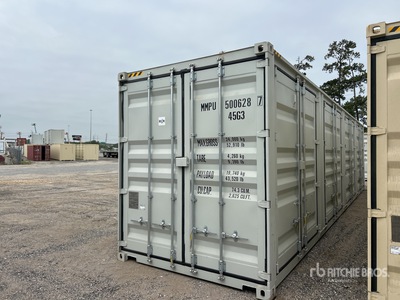 2026 40 ft High Cube Multi-Door 40 Ft One-Way High Cube Contenedor de almacenamiento