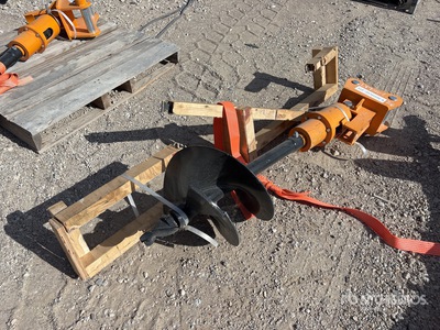2026 GIYI Excavator Auger - Fits Cat 303 (Unused)