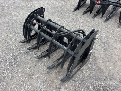 2026 GIYI GY-MCLG60 60 in Mini Skid Steer Root Rake (Unused)