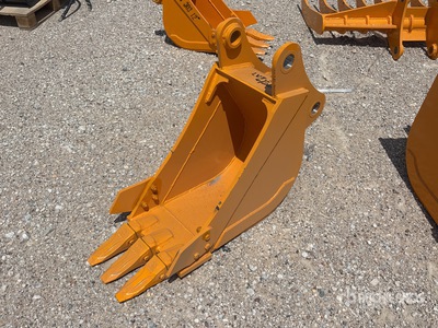 2026 GIYI GY-BK 12 in Digging Excavator Bucket - Fits Cat 307 (Unused)