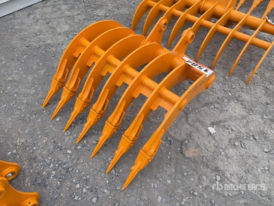 2026 GIYI 32 in Excavator Rake (Unused)