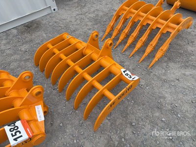 2026 GIYI 44 in Excavator Rake (Unused)