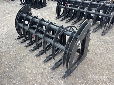 2026 GIYI GY-CLG72 72 in Skid Steer Root Rake (Unused)