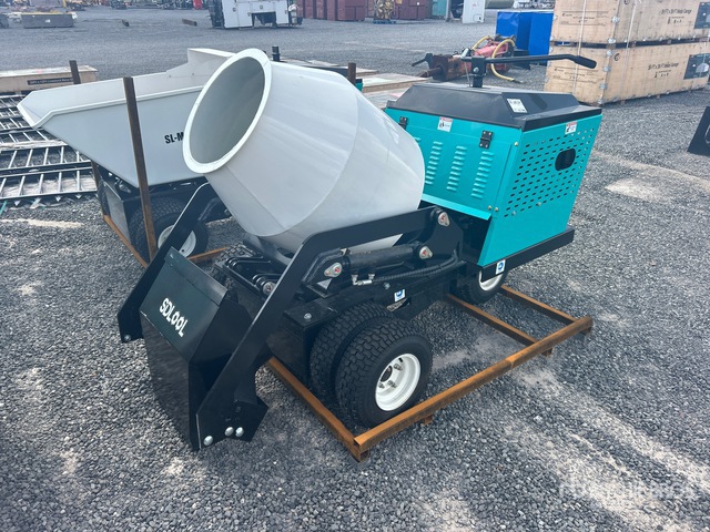 2026 SKLP SL-MT800 Stand-On Mini Mixer Concrete Buggy (Unused)
