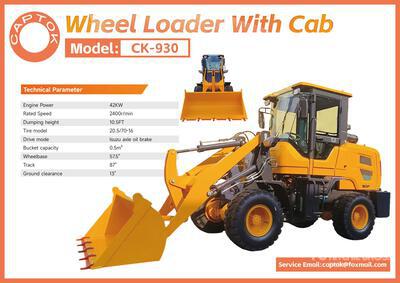 2026 Captok CK930 Wheel Loader (Unused)